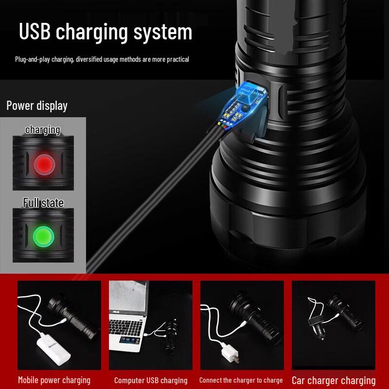 REDON RD T40 High Power Fixed Focus LED Flashlight