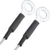 Truck Tailgate Cable,Tailgate Cables One Pair Pickup Truck Tailgate Tail Gate Rear Support Cable Strap for Ford Ranger Mazda 1993-2011