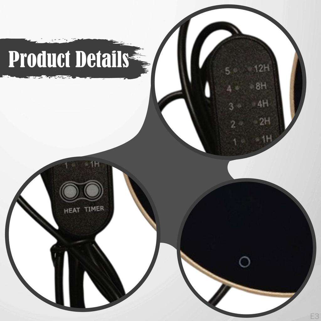Anti Slip Fast Heating Desk Gifts, Travel Men Women, Office Home Electric Beverage Warm