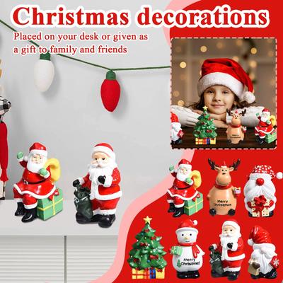 Christmas Ornaments, Resin Home Ornaments, Christmas Decorations, Desktop Ornaments