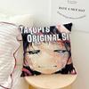 anime manga Comfortable tTakopis soft Pillow Sin Case for Sofa Living Room Home office Decor Original Protective Covers