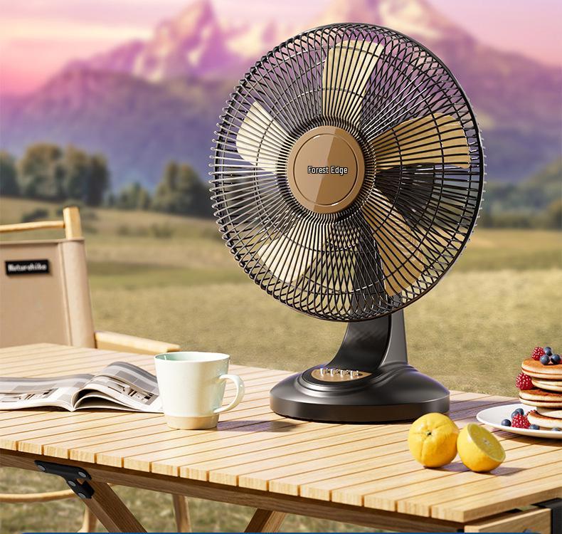 Portable 12V Solar-Powered Fan with High Airflow and Rechargeable Battery for Home, Dorm, and Outdoor Use