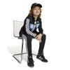 Adidas Tiberio Trainingsanzug Set Kinder (KQG66) - Oberteil Schwarz/Leuchtblau/Blau Fusion/Weiß, Unterteil Schwarz/Weiß (KB7327)