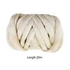 Chunky Garn Arm Stricken Länge 20M Weben Jumbo Tubular Sperrige für Pullover Haustier