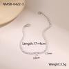 New Diamond-encrusted Exquisite and Compact Titanium Steel Bracelet Fashionable Light Luxury High-end Stainless Steel Non-fading Jewelry Women