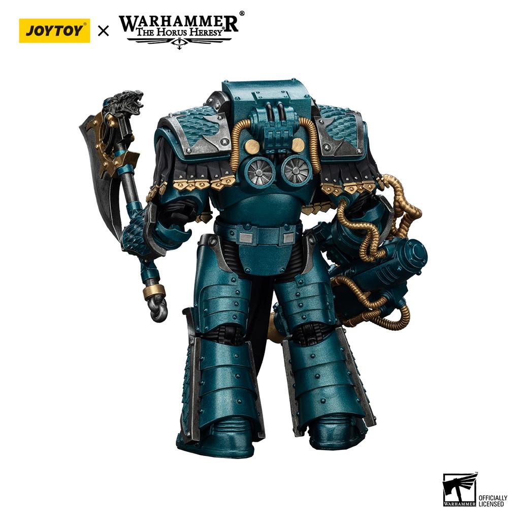 [AUF LAGER] JOYTOY Warhammer 40K 1/18 Actionfigur Alpha Legion Lernaean Terminator Konversionsstrahlkanone Anime-Figuren Spielzeug