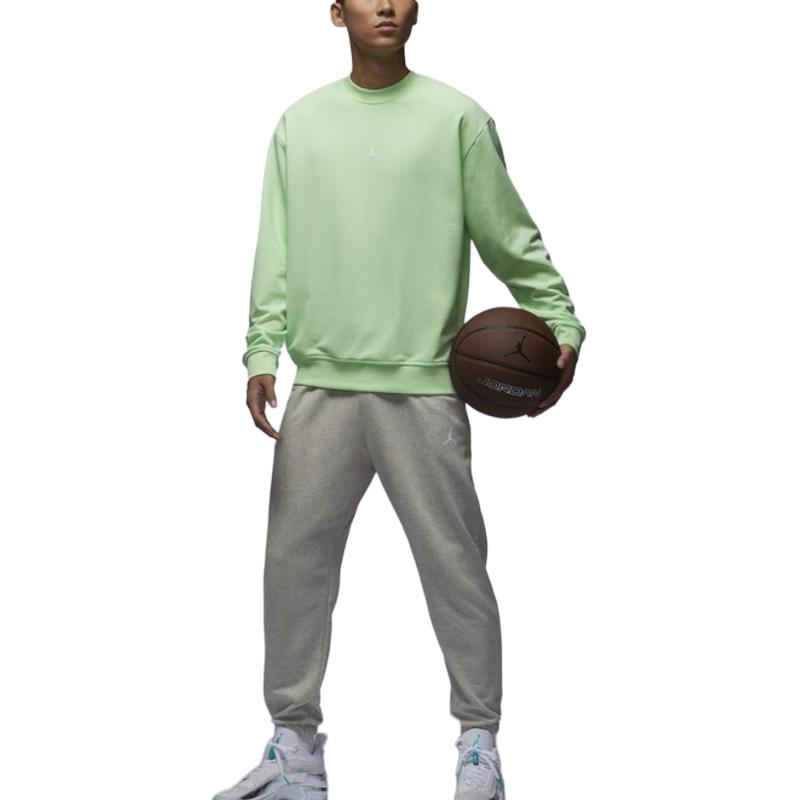 New Jordan Sport DRI-FIT Crossover Sweatshirt Men's Vapor Green/White FV8625-376