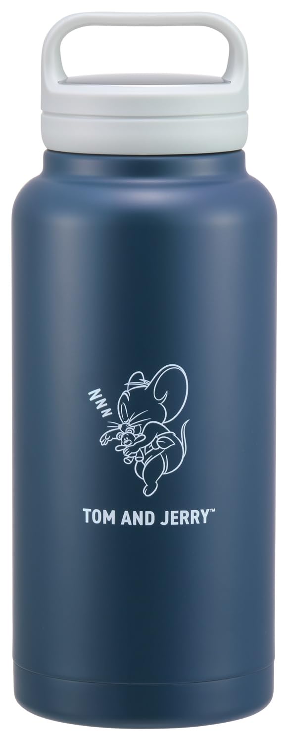 

Skater Insulated Stainless Steel with Screw Tom and Jerry Nap Mug, 1000ml, Handle, Design, STSC10-A