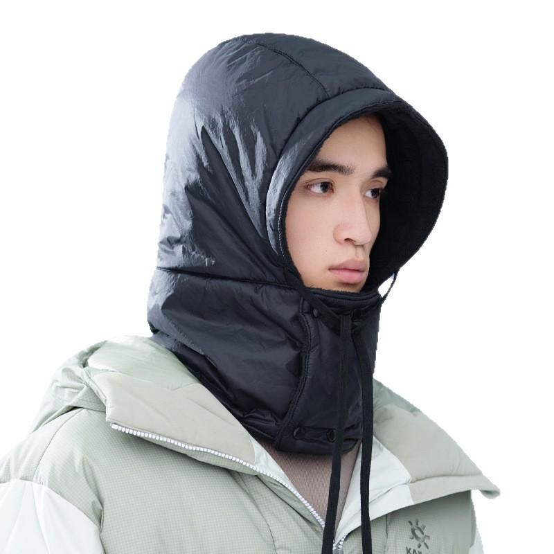 Skiing Cold Proof Pullover Hat Can Be Used for Autumn and Winter Warm and Integrated Hat To Show The Face  Small Windproof Lei Feng Hat New