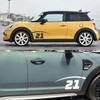 Car Sticker Graphics Race Number 21 Vinyl Body Side Decor Decals For Mini Cooper S JCW Countryman F56 F55 F60 R56 R60 R61 R56