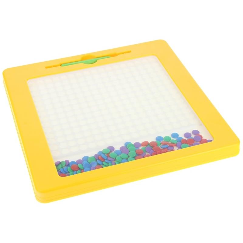 Magnetic Board MagPad Button Puzzle Montessori Mosaic