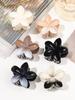 Nonslip Matte Flower Hair Claw Clips for Women Thick Thin Hair,Aesthetic Plumeria Hawaiian Accessories for Holiday Gifts
