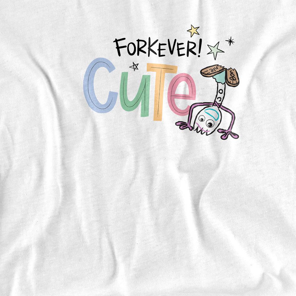 Toy Story 4 Girls Forever Cute Forky T-Shirt
