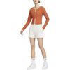 New Nike Sportswear Chill Knit Casual Shorts Women's Light Rosewood Umber FN3675-104