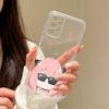 Chibi Girl  Phone Case For Samsung S25,S24,S21,S22,S23,S30,Ultra,S20,Plus,Fe Transparent Cover