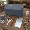 Self-Control Lockable Storage Box with Timer Time Locking Container Unplug From Phones Video Games Social Media Snacks