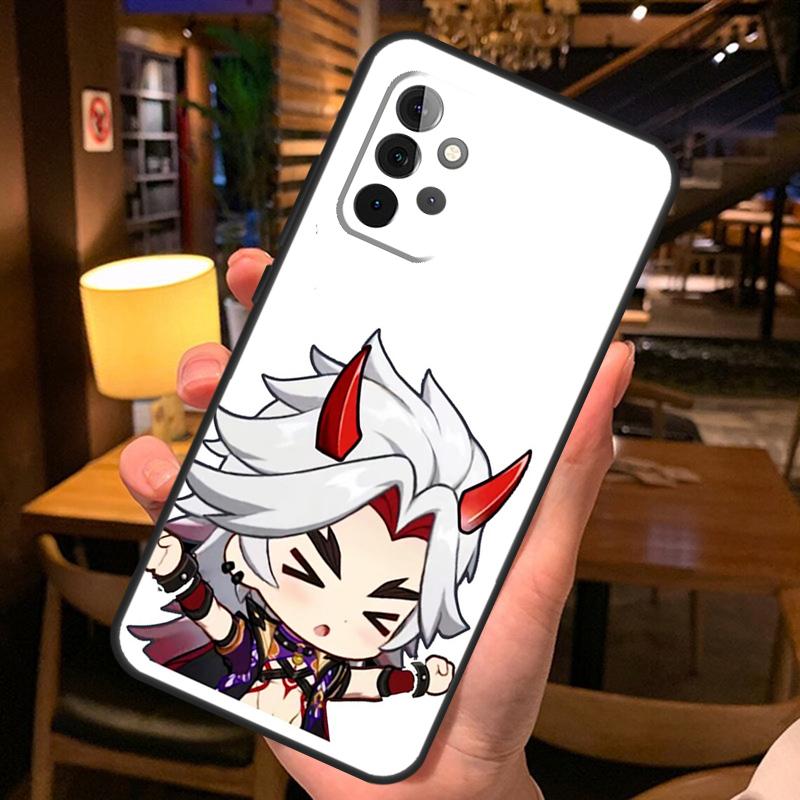 

Genshin Impact Arataki Itto Case For Samsung Galaxy A56 A36 A54 A34 A14 A06 A16 A26 A12 A32 A52 A13 A33 A53 A15 A35 A55 Samsung A55