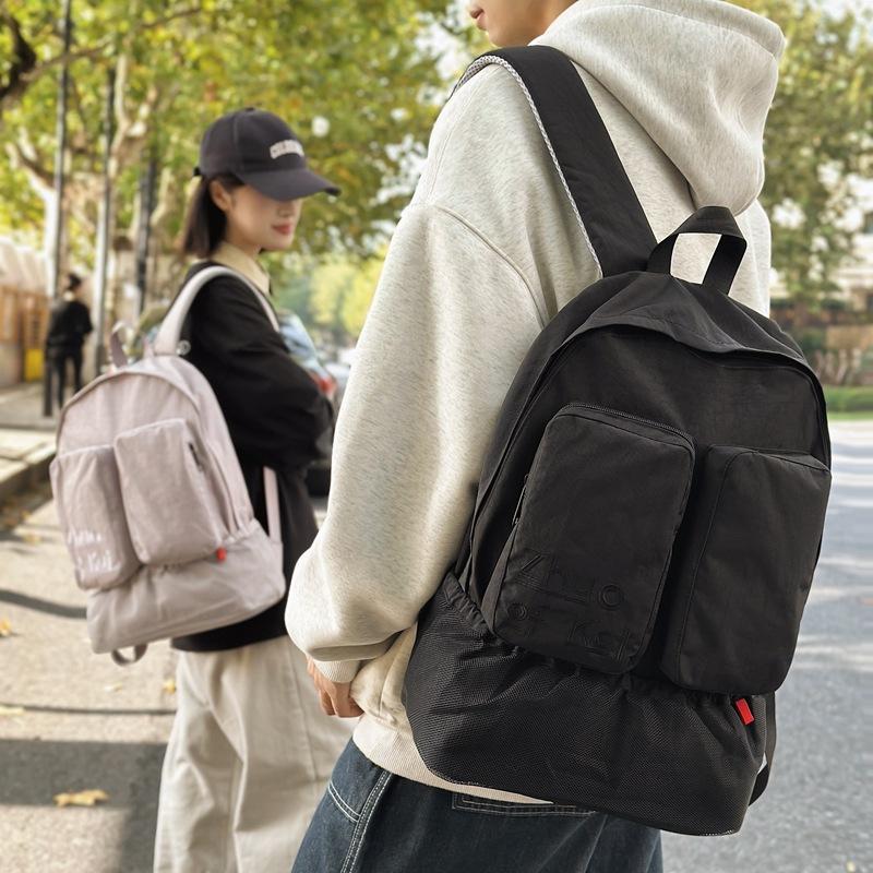 

Outdoor hiking bag men s light leisure travel backpack large capacity high value backpack student schoolbag women чорний