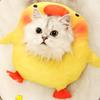 Adjustable Cat Elizabethan Collar Comfortable Soft Pet Protective Cone Collar Cartoon Lightweight Cat Recovery Collar