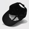 Berretto da Baseball Nero Casual Visiera a Corno di Bue Berretto con Visiera Cappellino Parasole Regolabile Berretti da Baseball Unisex