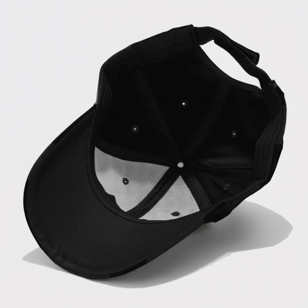 Berretto da Baseball Nero Casual Visiera a Corno di Bue Berretto con Visiera Cappellino Parasole Regolabile Berretti da Baseball Unisex