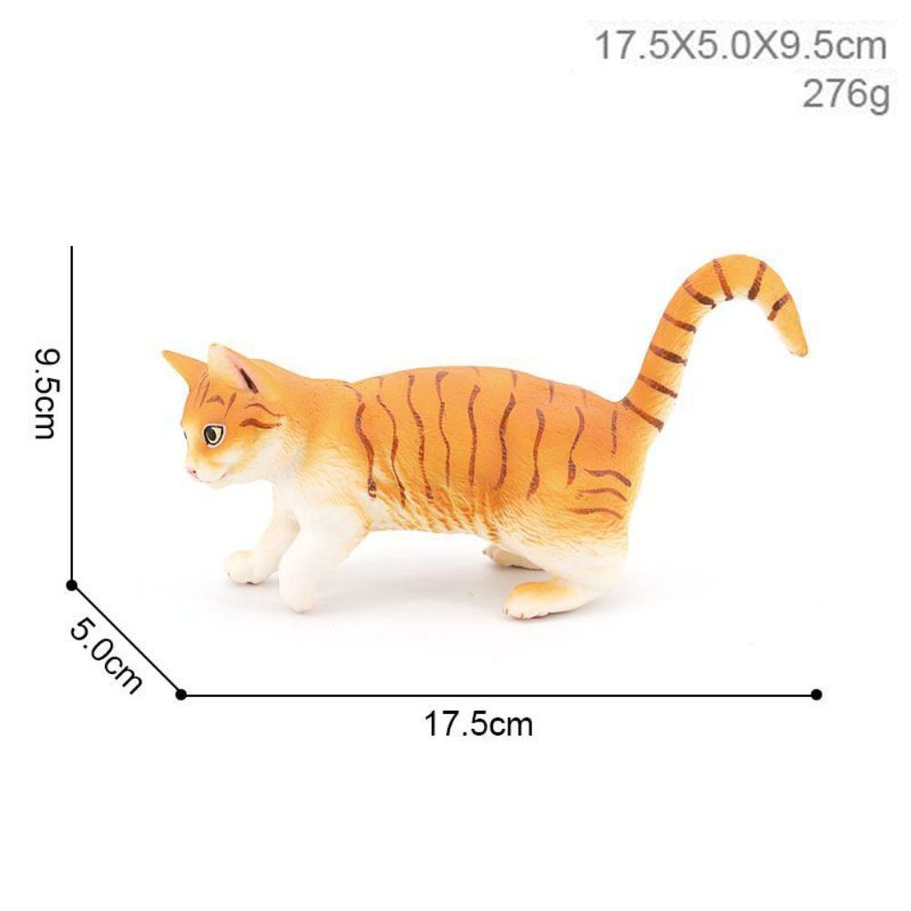 Siamese Ragdoll Persian Cat Simulation Cat Model Lifelike Cat Action Figures  Kids Doll Toy