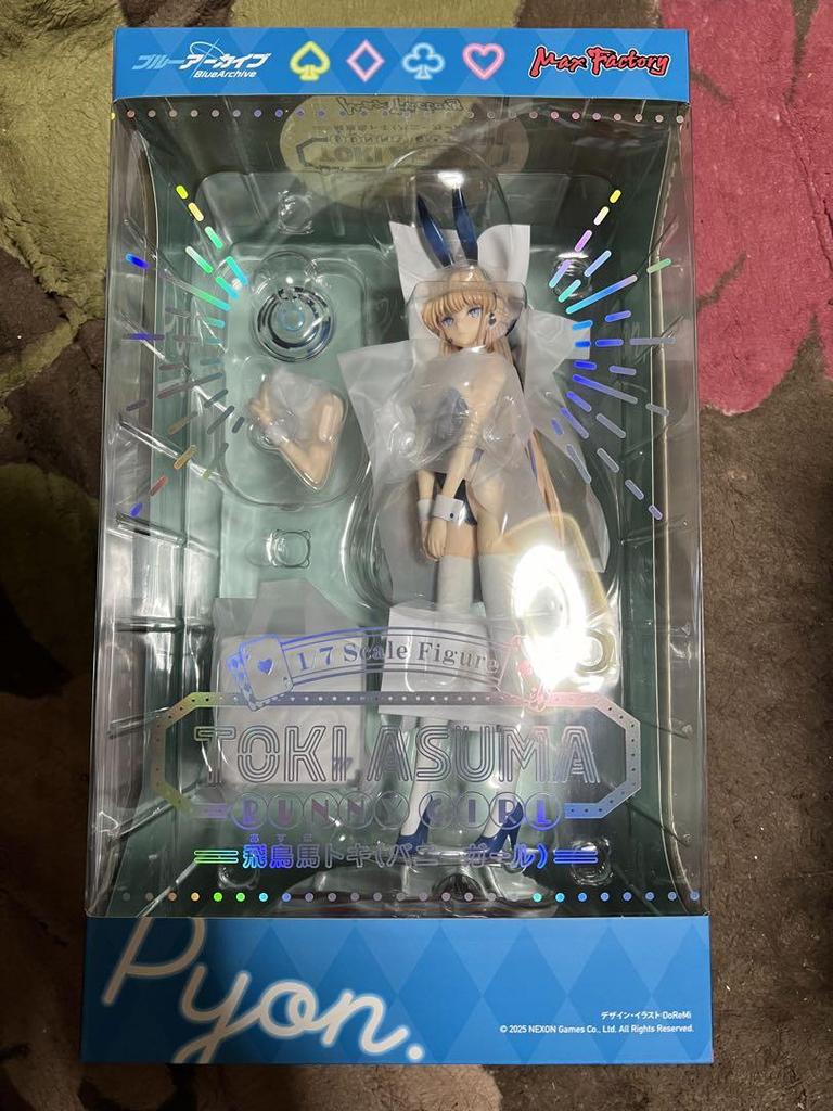 [USED] Asukauma Toki Bunny Girl 1/7 Scale Figure by Max Factory, Blue Archive