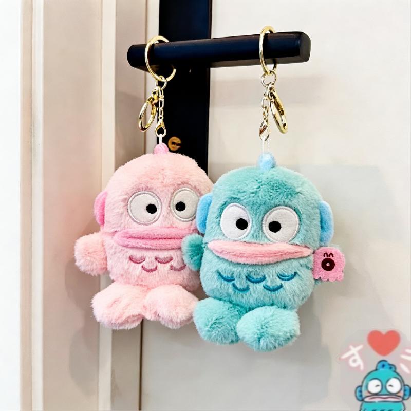 Couple Style Soft Plush Clownfish Keychain for Bags Sweet Surprise Durable Gift for Girls High Quality Perfect Gift
