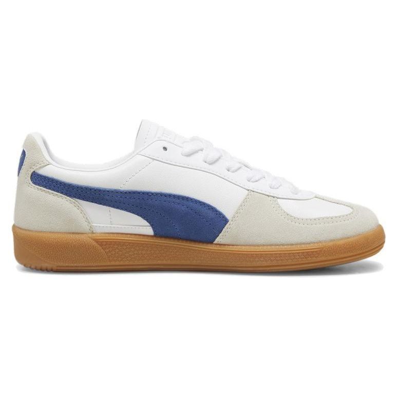 Puma Palermo Leather White Clyde Royal Gum Unisex Sneakers Vapor-Grey 396464-06