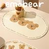 Cute Bear Dining Mat Tableware Mat Table Mat Cartoon Insulation Placemat