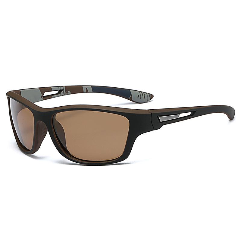 Fashion Sport Sunglasses For Men Multicolor Lens Uv400 Protection Outdoor Fishing Cycling Glasses