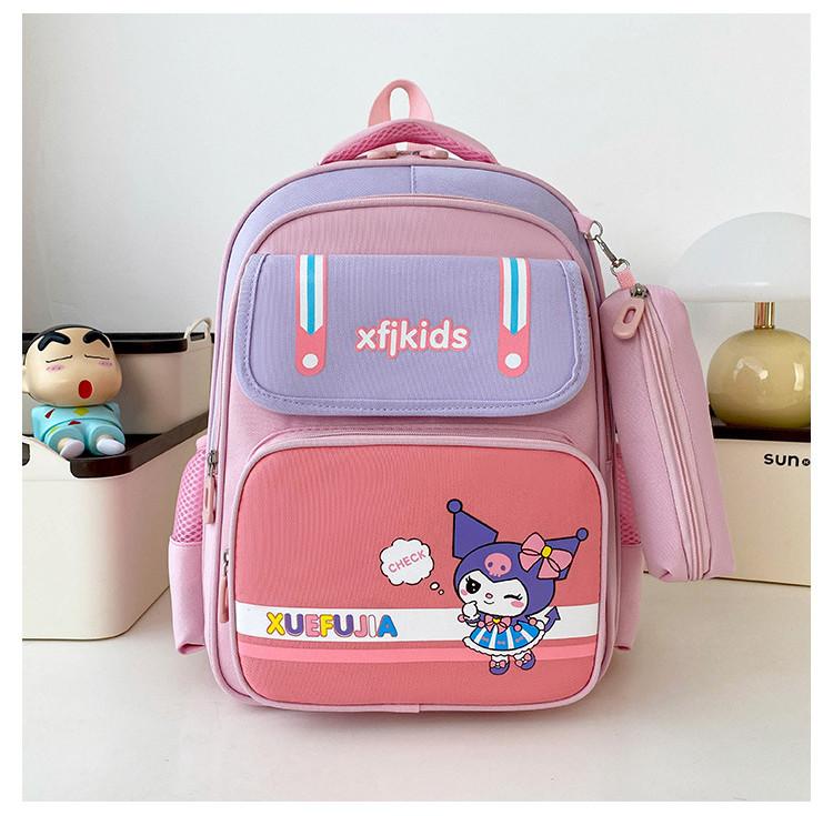 Character Lovely Cartoon Backpack For Boys And Girls Featuring Lightweight And Comfortable Design For Use School
