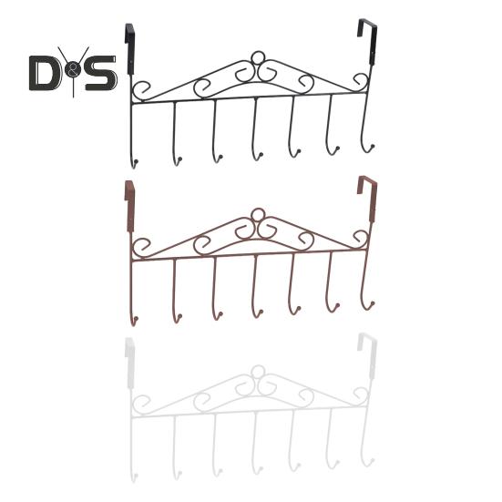 Wall Mounted Coat Rack with Hooks Durable Construction Strong Load-bearing Easy To Install Hat Towels Clothes Hanger Hooks