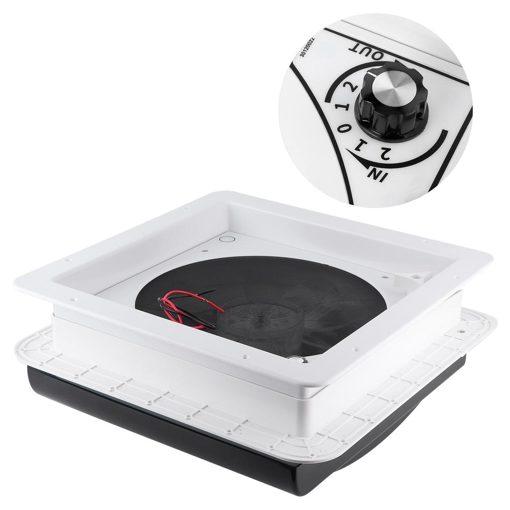 Ventilator de evacuare 12 V, reglare manuală a vitezei, ventilație electrică pentru iaht rulotă rulotă rulotă