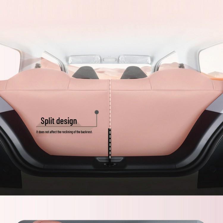 All-Season Chery QQ Ice Cream Car Seat Covers: Full Coverage Waffle Cone Milkshake Design