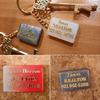 Coppers Gold Color 1.5cm Alphabets Number Stickers Mini-Glitter Letter Stickers umbers UV Epoxy Resin Fillings
