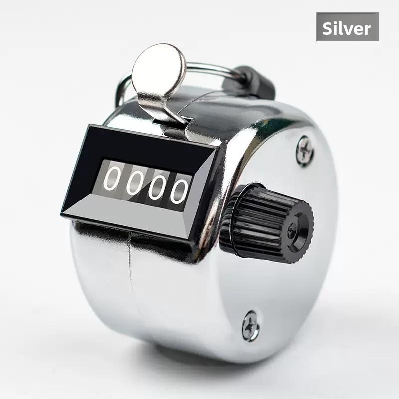 Handheld Visual Finger Counter With Metal Design For Counting Tasks And Classroom Use