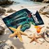 Custom Name Personalized Final Fantasy Print Beach Towel, for Trip Camping Beach Party Home Decor, Birthday Gift for Family & Friends