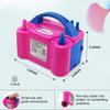 Electric Balloon Pump, Portable Dual Nozzle Electric Blower Inflator For Decoration, Party, Sport, Gift