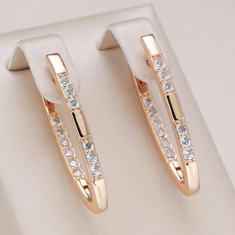 

Модные V-образные треугольные серьги-капли для женщин и девочек, прямые ювелирные аксессуары с кристаллами циркона для пирсинга 1 Pair золотой