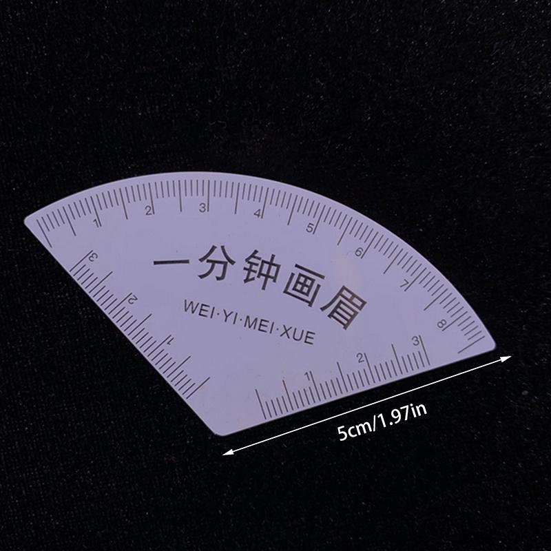 Fast Drawing Eyebrow Design Ruler Microblading Mapping Tool Permanent Makeup Shaping Guide Ruler for Tattoo Supplies Reusable