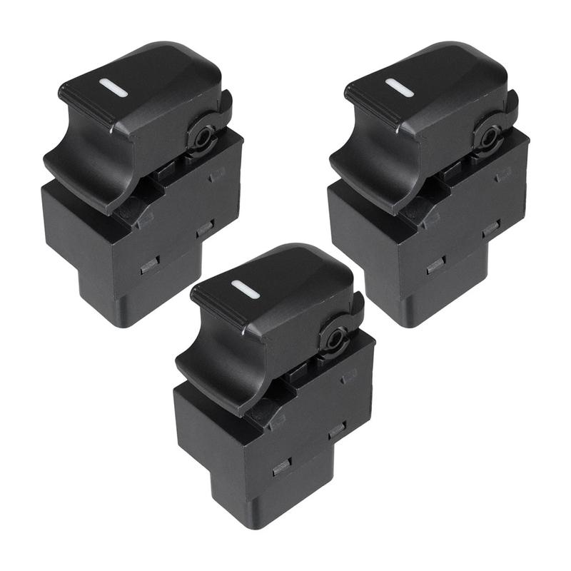 Passenger Side Power Window Switch 3X for Hyundai Tucson iX35 Model Years 2010 2015 OEM Part Numbers 93580 2Z000 93576 2S000