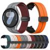 Outdoor Silicone Bracelet for Samsung Galaxy Watch 7 6 5 4 5 Pro 44/40mm Magnetic Buckle Band for Watch4 6 Classic 43/47mm Strap