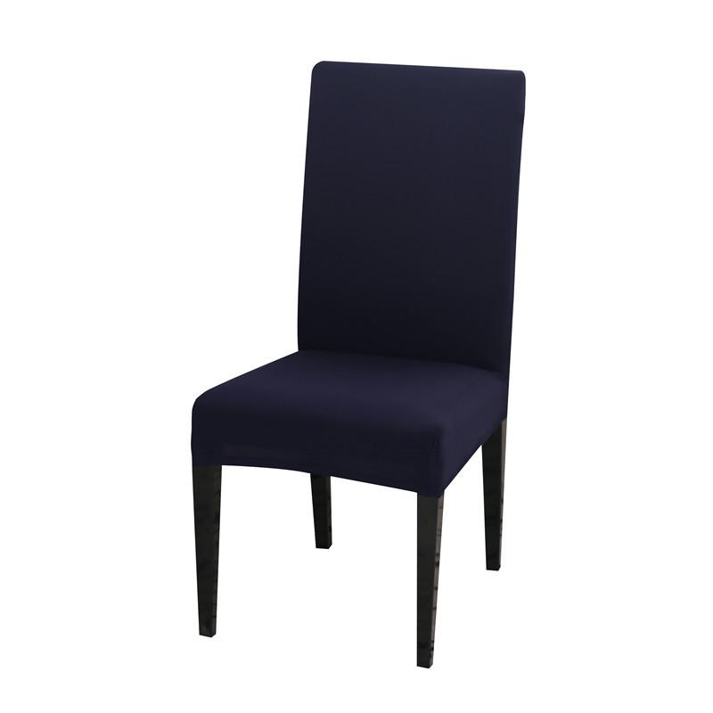 Velvet Chair Covers Solid Color Desk Seat Protector Seat Slipcovers For El Banquet Wedding Universal Size Housse De Chaise