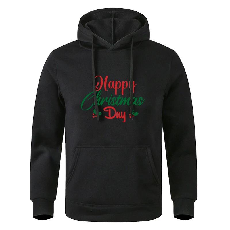 Gray Black Hooded Sweatshirt Autumn Long Sleeve Teens Sportswear Hoodie