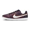 New Tiempo Legend 9 Club IC Slip Resistant Cushioning Abrasion Resistant Low Top Kids' Soccer Shoes Purple White Kids' DR6069-510