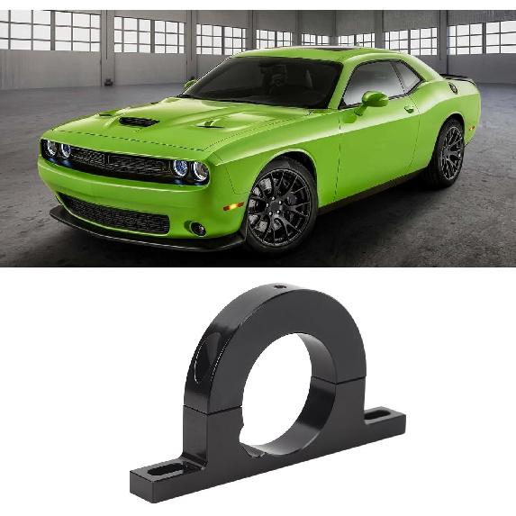 2 in Tube Aluminum Steering Column Bracket OE:FR20114 2310000030 Keyed Anti Drop Mount Replacement for Enhanced Steering Control (Black)