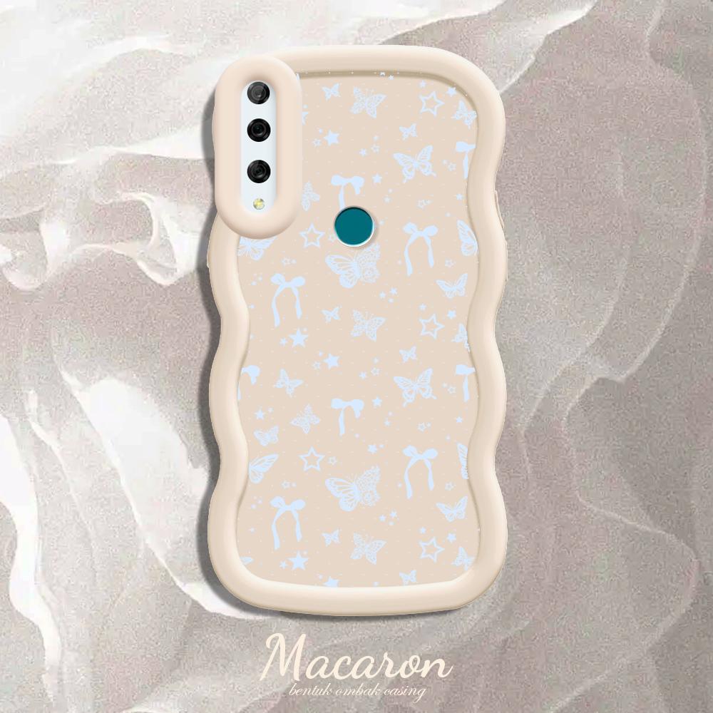 Malovaný vzor Big Wave Edge Měkký silikonový materiál Macaron Pouzdro na telefon Nárazuvzdorný ochranný gumový obal pro iPhone Huawei Honor Infinix Tecno
