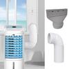 Portable Ac Exhaust Hose Coupler Portable Air Conditioner Parts Fit 5.1in 5.9in Diameter Pipe Joint for Living Room Indoor