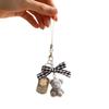 Cross-Border Cute Little Bear Pendant Keychain Lanyard 